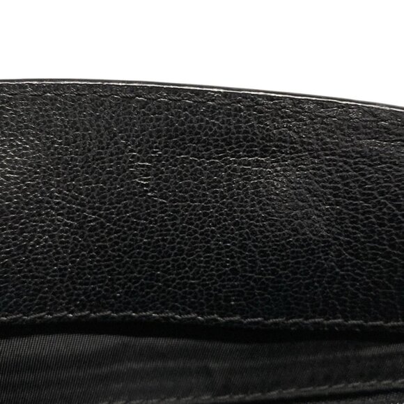 DIOR/ChristianDior Flower Black Jacquard Leather Tote Bag 666-071525 - Picture 11 of 14